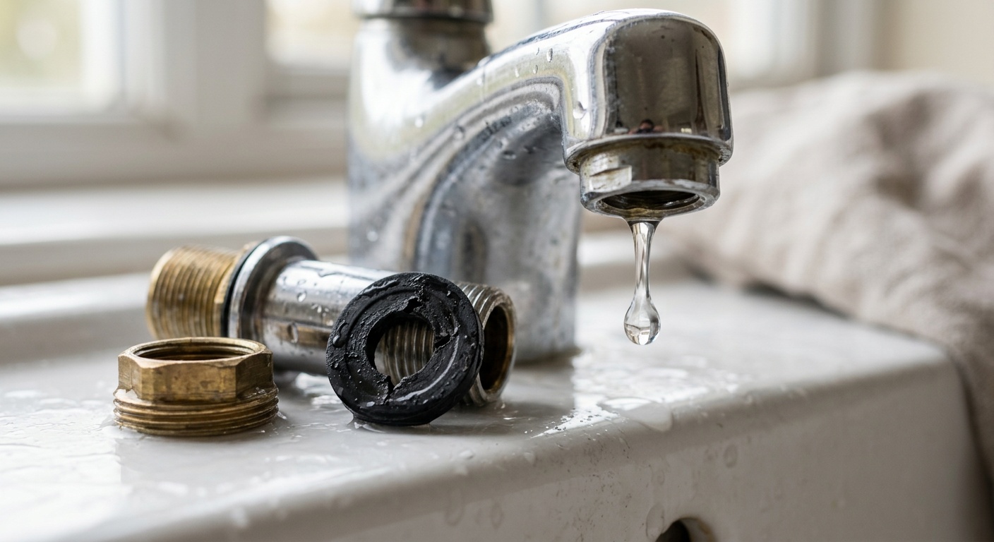Fixing a Leaky Faucet Washer in Under 30 Minutes