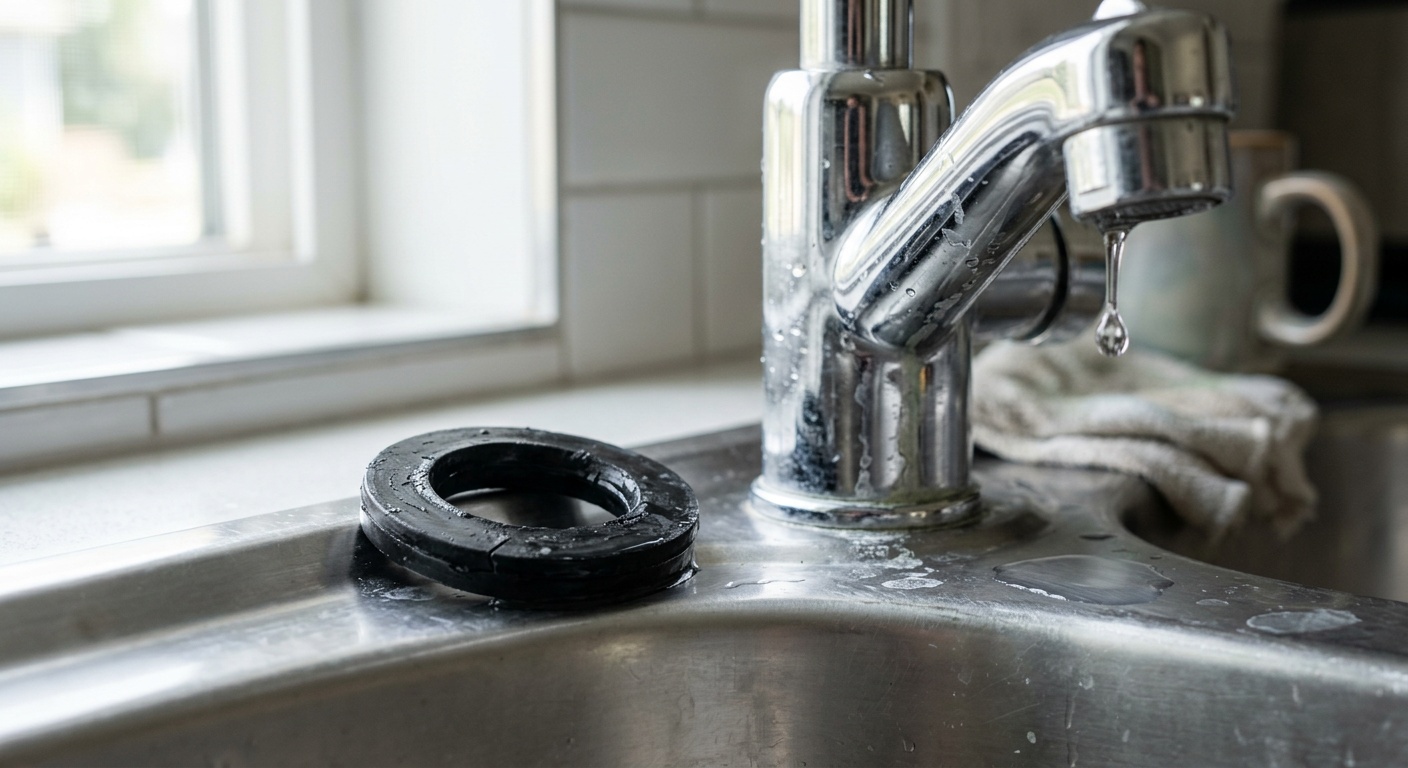 Leaky faucet repair