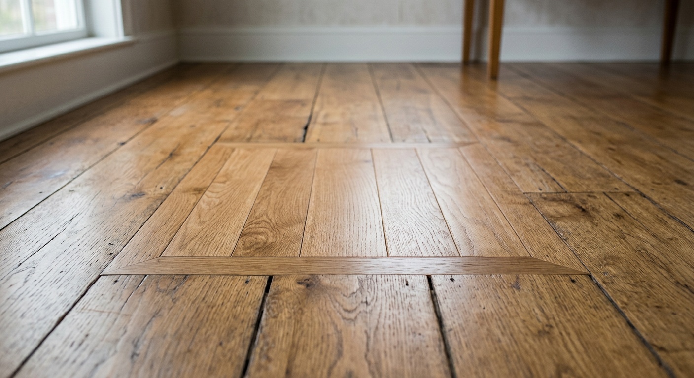 Patching wood floors