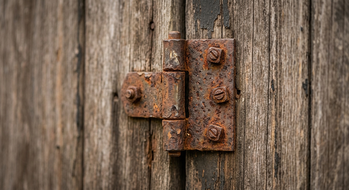 How to Fix a Squeaky Door Hinge Without Removing It