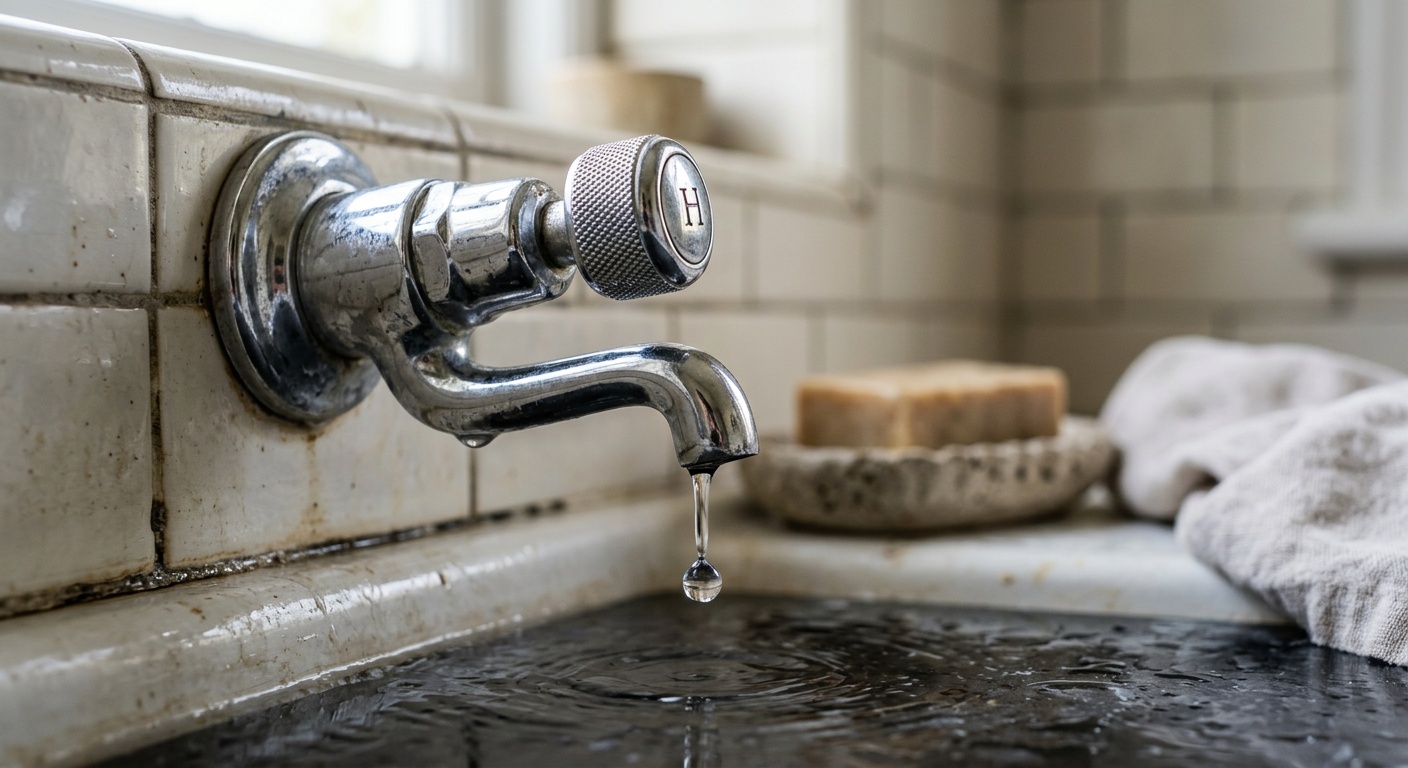 Leaky faucet repair
