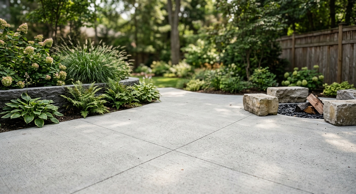 Small concrete patio ideas